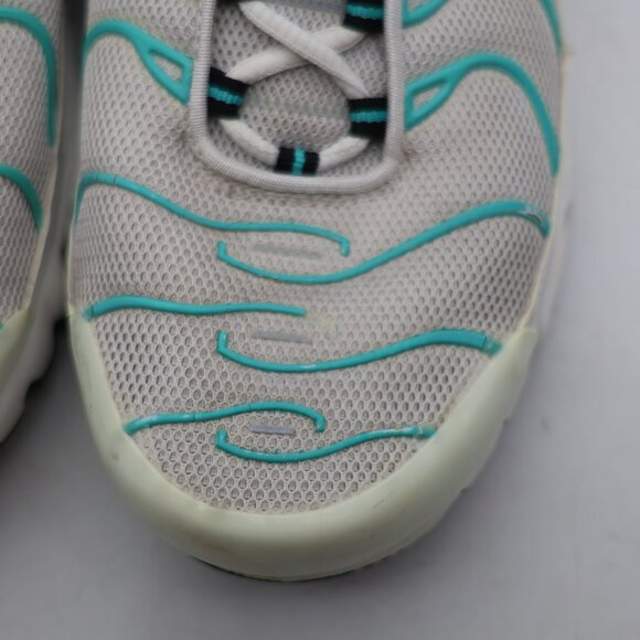 Nike Air Max Plus Tn Men's Size 10 Hyper Jade White Black Sneakers 604133-148 - Picture 10 of 11